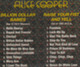Alice Cooper  "Billion dollar babies & Raise your fist and yell" - CD